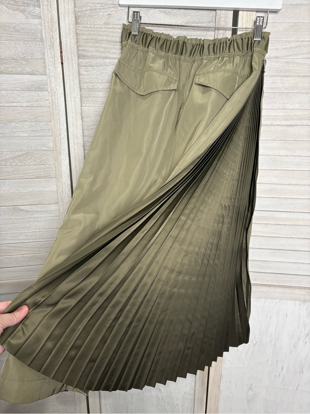 SOH olive green skirt szXS